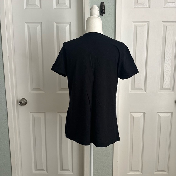 Fanatics Black & Gold Los Angeles Dodgers 2020 World Series Champion V-Neck Tee - Picture 4 of 6